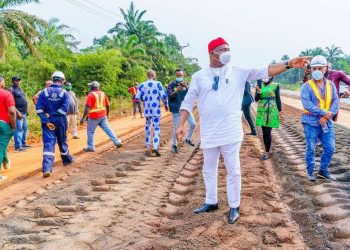 Uzodimma begins rural road construction in Imo state
