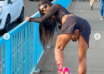 Nkechi Blessing & Others React As Popular Crossdresser James Brown Shows Off His Backside On IG