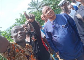 Ebonyi Senator raises alarm over landslide in Afikpo, calls for FG’s intervention