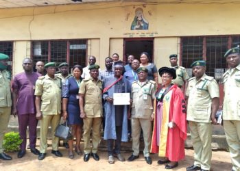 Commandant Chikere assumes office as 14th Anambra NSCDC boss