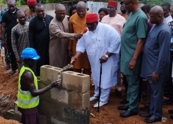 ANAN lays foundation stone of Accounting Research Center at Ojukwu Varsity