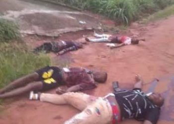 Imo Governors hometown in turmoil Women, youths protest alleged mass killing in Awomamma