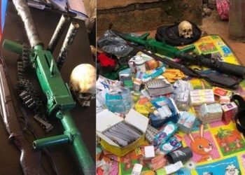 3 dead as police recover human skull, RPG launcher, bombs, others in Anambra