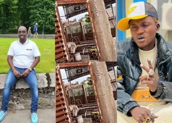 Obi Cubana, others react as Portable shows off his restaurant which is currently under construction