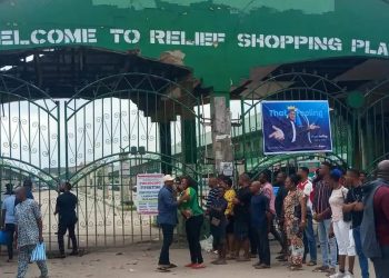 Government Seals Relief Market shopping plaza for non Remittance of Revenues