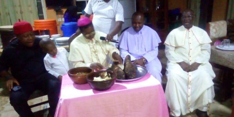 New Yam festival: Bishop Ezeokafor places high premium on culture