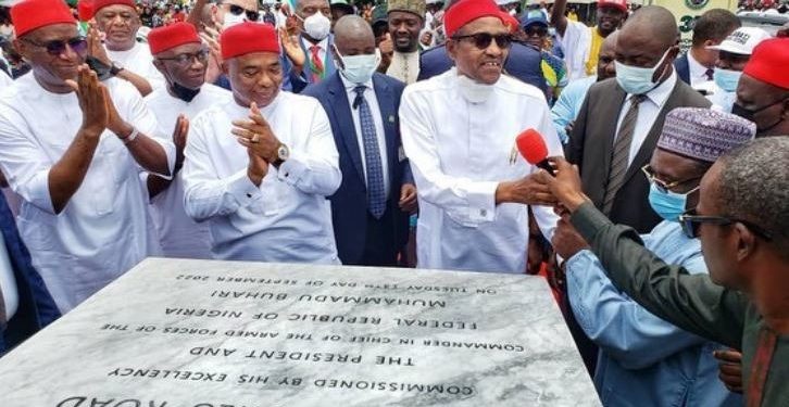 Buhari fulfils one day working visit to Imo