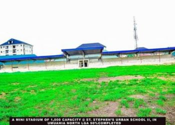 Abia Speaker begins another Mini Stadium project for talent hunt