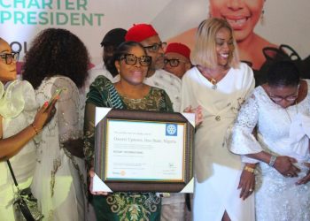 Olaedo Ike-Godson installed as Rotary President for Owerri Uptown