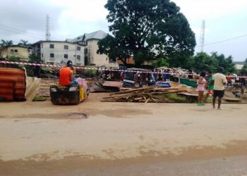 Sex workers, traders count loses as Soludo demolish shanties in Anambra