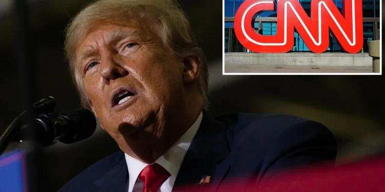 Trump Sues CNN for Defamation, Seeks $475m in Damages