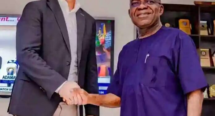 Abia Governor-elect, Otti hosts Julius Berger MD