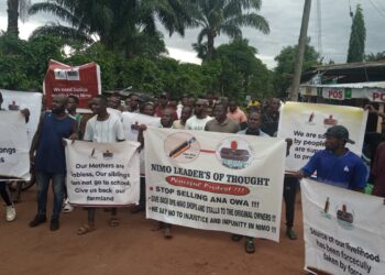 Security operatives takeover Anambra Community, Stop protest against sales of communal land