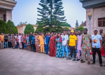 Sen Uba reiterates commitment towards human capital development, empowers media team