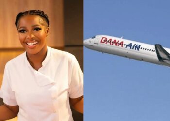 Dana Airlines gifts Hilda Baci one year free tickets