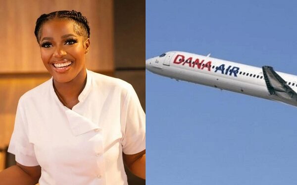 Dana Airlines gifts Hilda Baci one year free tickets