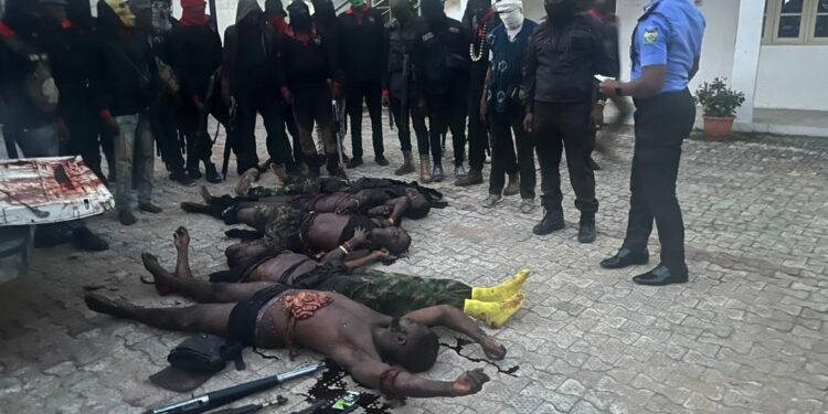 Jubilation as gallant forces neutralize 5 deadly gangs in Anambra