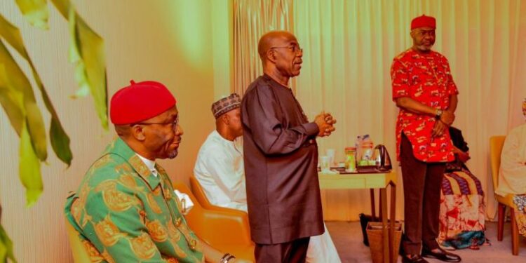 NASS: Abbas, Kalu lobby Abia gov-elect, Otti, LP members