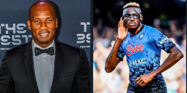 Drogba hails Osimhen on historic goal, congratulates Napoli on title