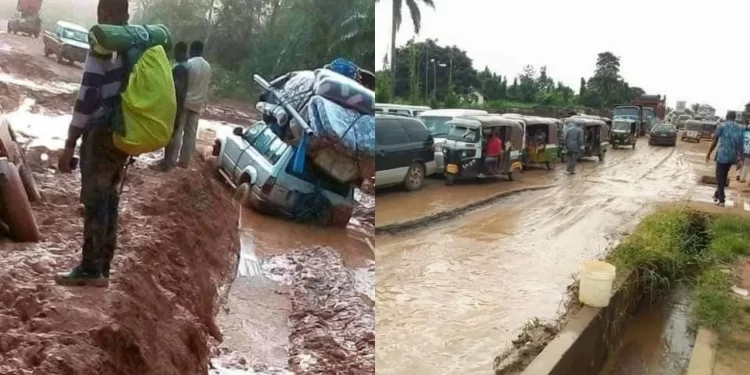 Ikwuano leaders lament bad condition of Ikot-Ekpene/Umuahia Road, Storm constructor’s office