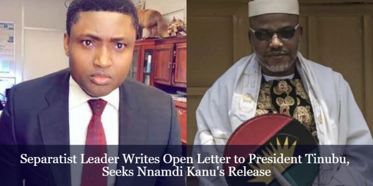 Simon Ekpa writes open letter to Tinubu on Nnamdi Kanu’s release