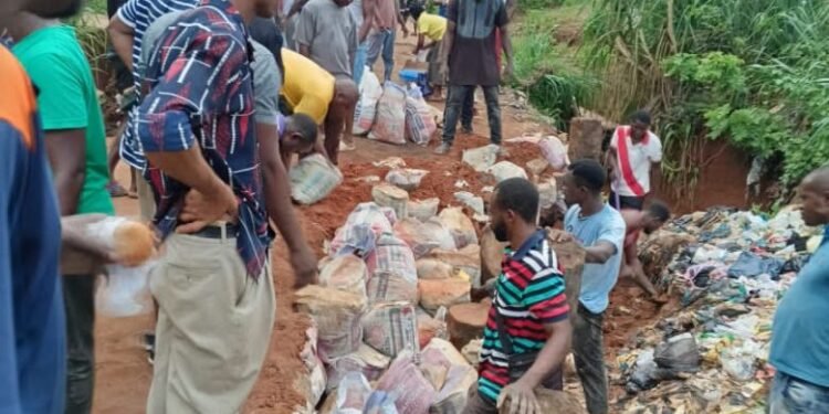 Traders, residents protest bad Mbieri Timber mkt road, seek government intervention.