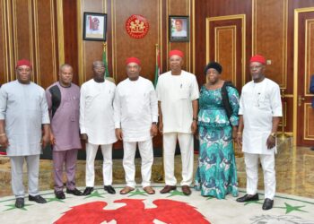 LG election in view as Uzodimma swears in new ISIEC Chairman and two other members