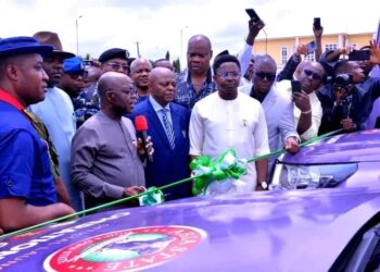 Security agencies get 20 vehicles, as Otti launches “Operation Crush’ in Abia