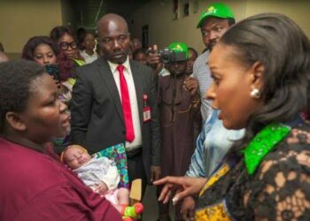 Anambra First Lady clears hospital bill of 10 Women, visits orphanage, rehabilitation home