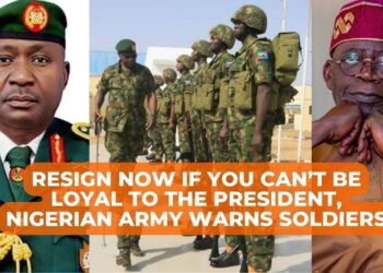 Be loyal to President Tinubu or resign – Army warns Soldiers