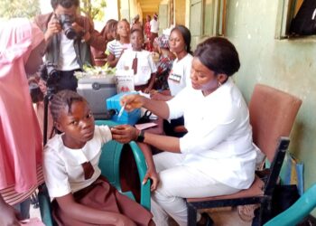 PHOTOS: Abuja schoolgirls receive HPV vaccine