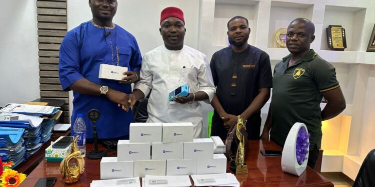 Graceland real estate boss partners NYCN to empower Anambra youths with PoS machines, cash