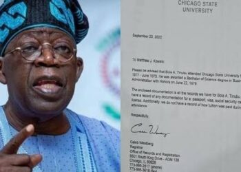 Tinubu’s CSU Certificate Release increases Age, Gender Variations controversies