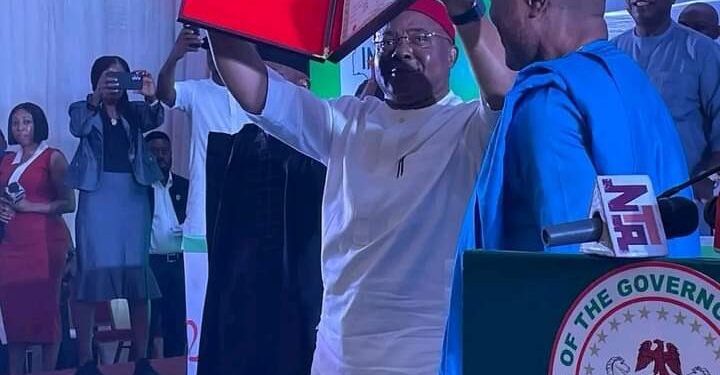 INEC Presents Certificate of Return to Uzodimma 