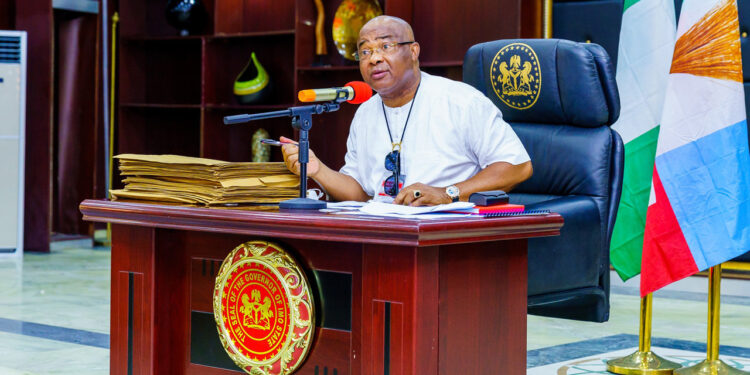 Uzodimma restates warning to MDAs over extortion, abuse of revenue collection