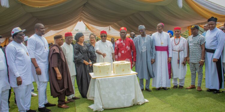 Philanthropist, Sir Emeka Offor doles out 40,000 rice, books to mark 65th Birthday anniversary