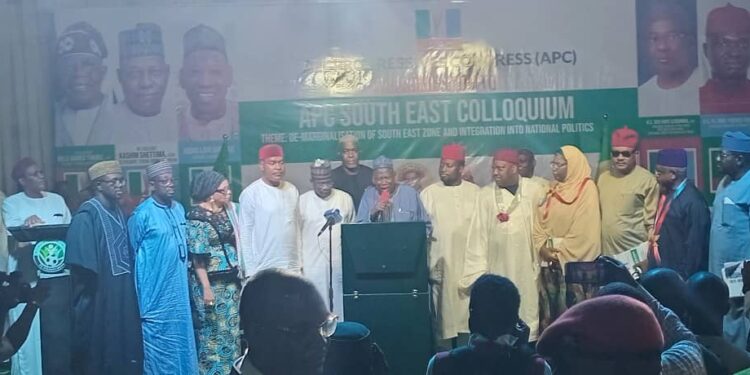 In Anambra; APC colloquim, Uba’s Empowerment scheme, a pathway to national cohesion 