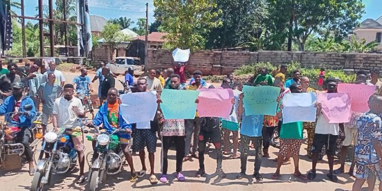 Ojoto youths protest over election selection, rigging, calls for urgent intervention