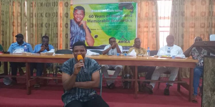 Ujubuoṅu @ 60; Awka Literary giants honour Author of Anambra Anthem