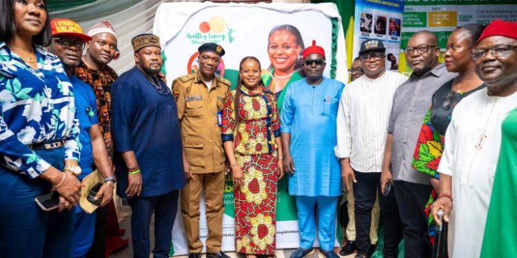 Mrs Soludo launches operation clean Anambra of substance abuse
