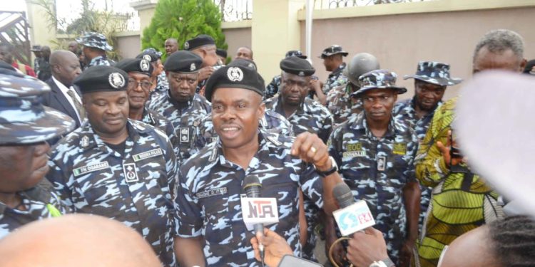 AVG attack; 1 injured, patrol van set ablaze in Anambra