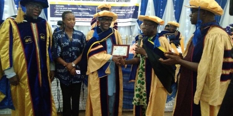 Dr Mefor Receives A UK Fellowship Award, Appointed Visiting Professor