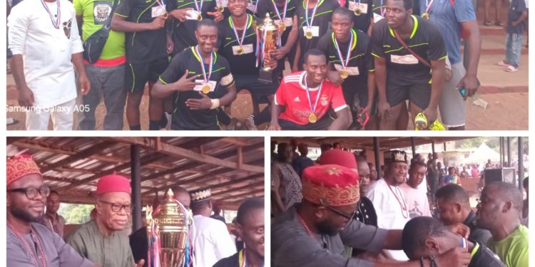 Spa Lavender Football Team, Ire Village Obosi, wins 2024 Champions of Energy Quest Oilfield Obosi Inland Inter Village Football Competition