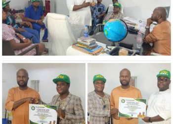 APGA Apostle decorate Anambra South Senatorial aspirant, Egwuonwu with Patron’s Award