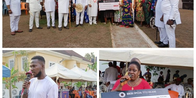 Nnobi Special Title Holders Lend a Helping Hand