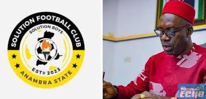 Ex-Footballer, Eze Boosts Solution FC with Cash Gifts Of N200,000, Urges Governor’s Support