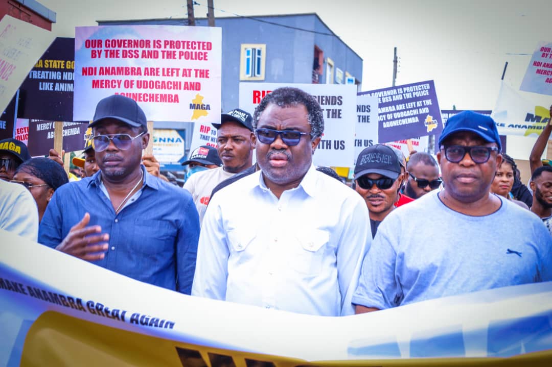 Paul Chukwuma accuses Udogachi, SASA Operatives of High handedness, takes on Peaceful March in Anambra 