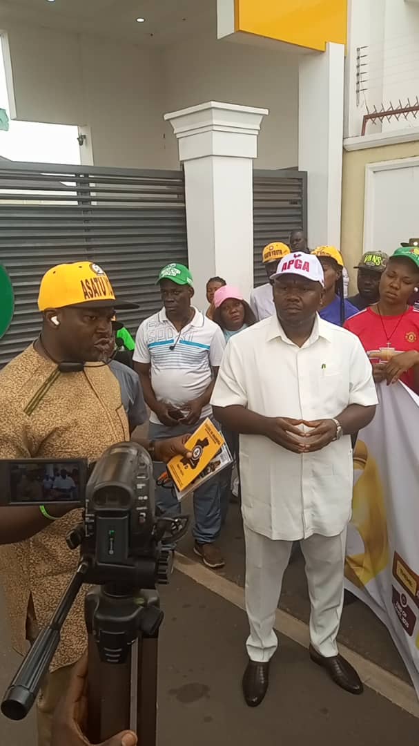 ASATU Youths, embark on solidarity rally in Support of Udo Ga Chi security outfits 