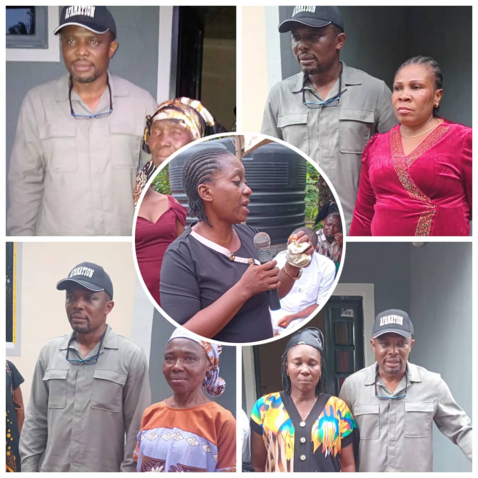 Afamation dedicates 9 bungalows to 9 shelterless widows in Ekwulobia