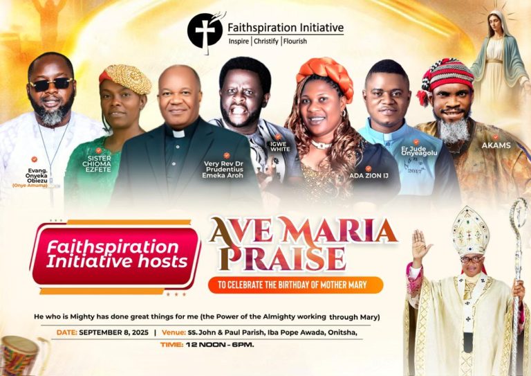 Famous gospel Artists to Grace Ave Maria Praise as Faithspiration Initiative Celebrates Birthday of Virgin Mary